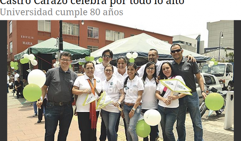 Castro Carazo celebra por todo lo alto