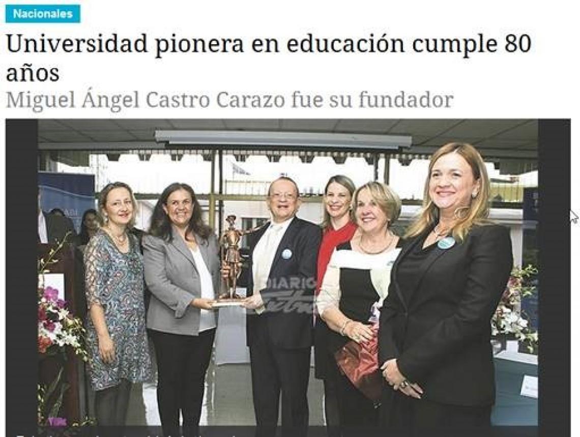 Universidad pionera en educación cumple 80 años